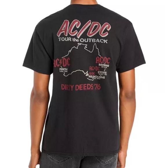 Junk Food AC/DC Dirty Deeds 76 T shirt - Picture 2 of 4